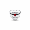 Disney Mickey Mouse & Minnie Mouse Heart Charm - Image 3