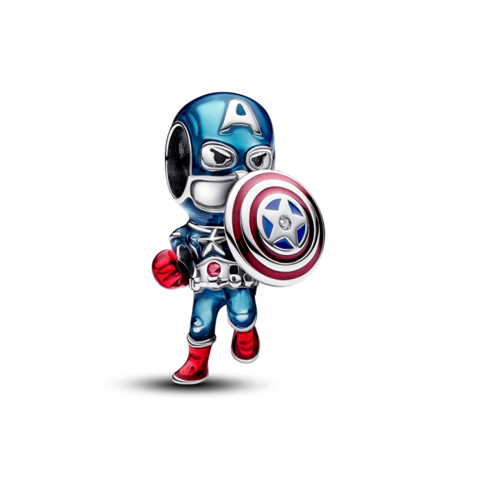Marvel The Avengers Captain America Charm