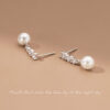 Celeste Pearl Earrings - Image 4